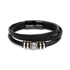 Your Love is not Just a Feeling - Means Leather Bracelet